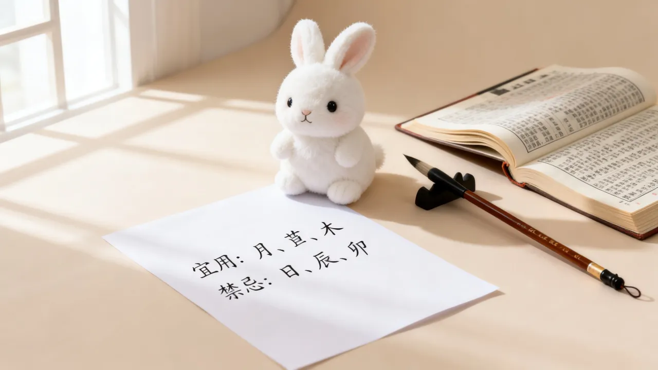 兔宝宝用什么起名好，兔宝宝起名宜用字和禁忌有哪些？