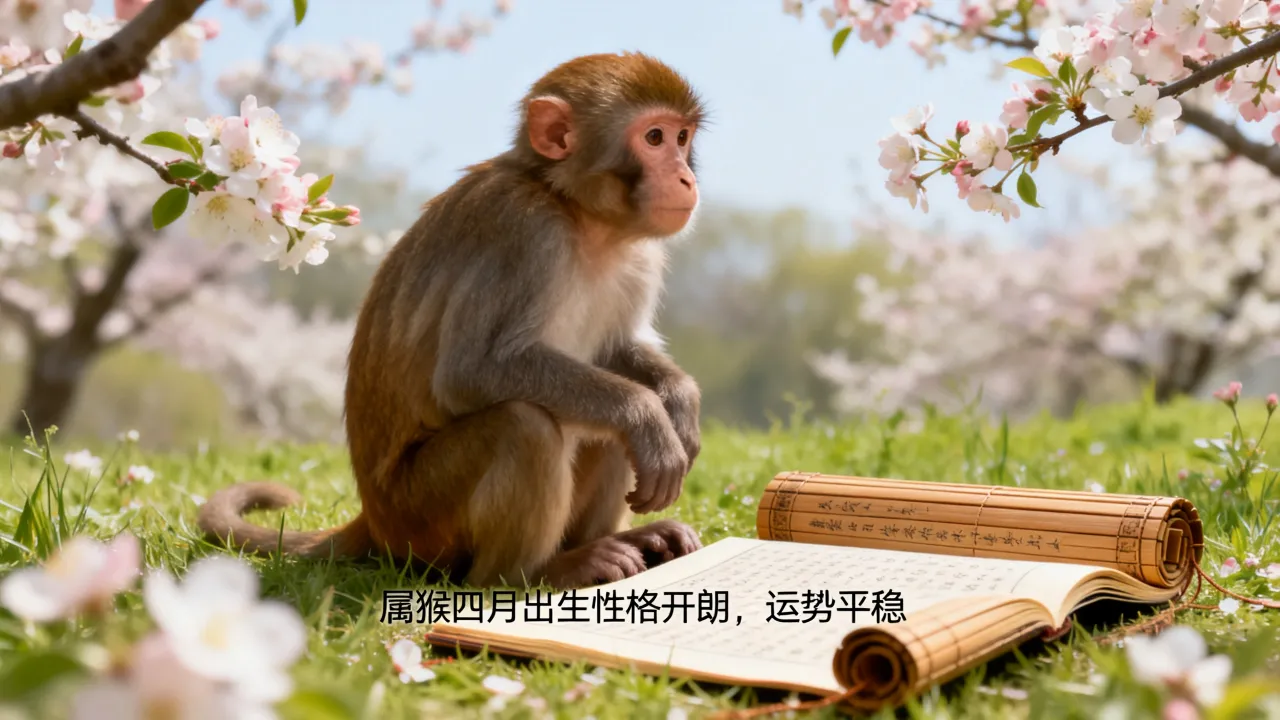 属猴四月出生命运好不好，属猴的四月出生的命好不好