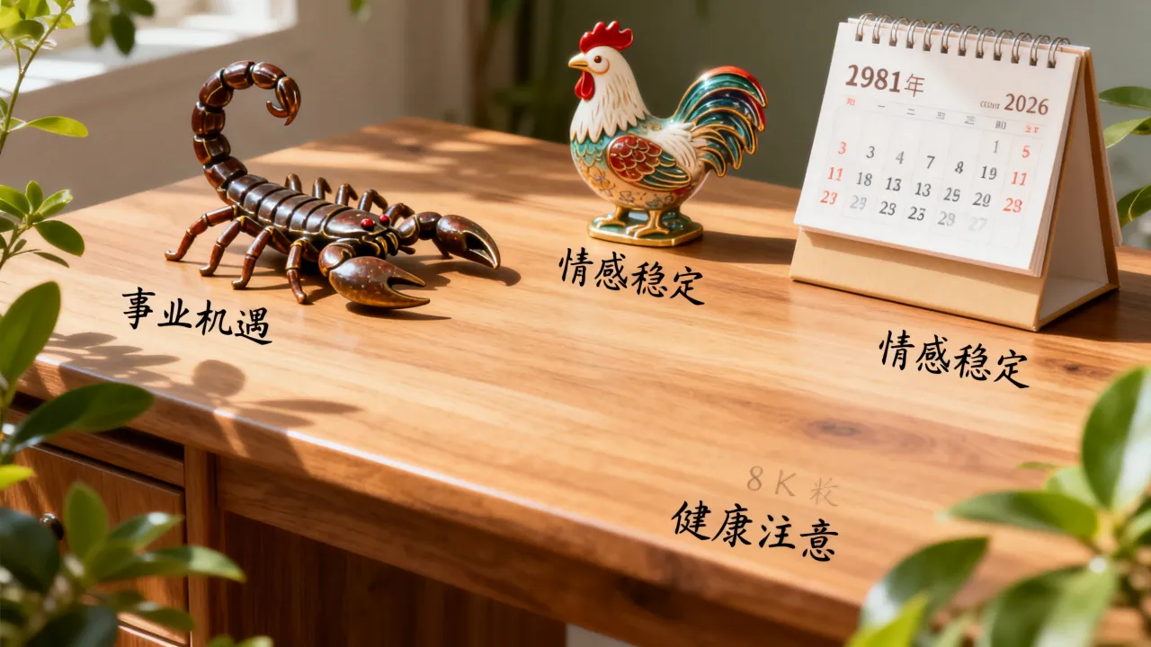 1981属鸡天蝎座2026运势如何?2026天蝎座运势如何? 1981属鸡天蝎座2026运势如何?2026天蝎座运势如何?