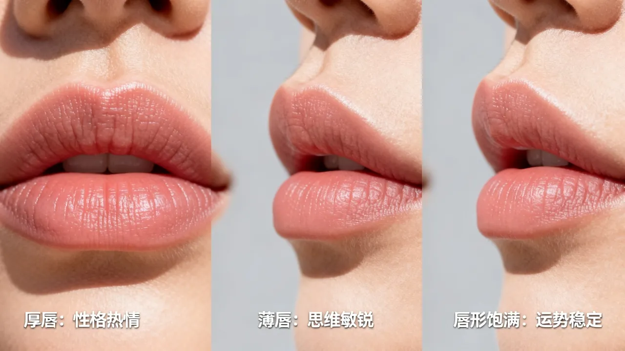 嘴唇观命运真的准吗，从嘴唇形状看命运怎么分析？