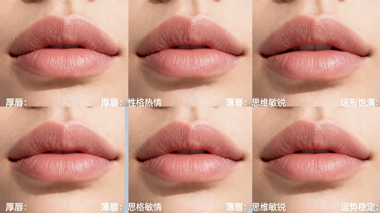 嘴唇观命运真的准吗，从嘴唇形状看命运怎么分析？