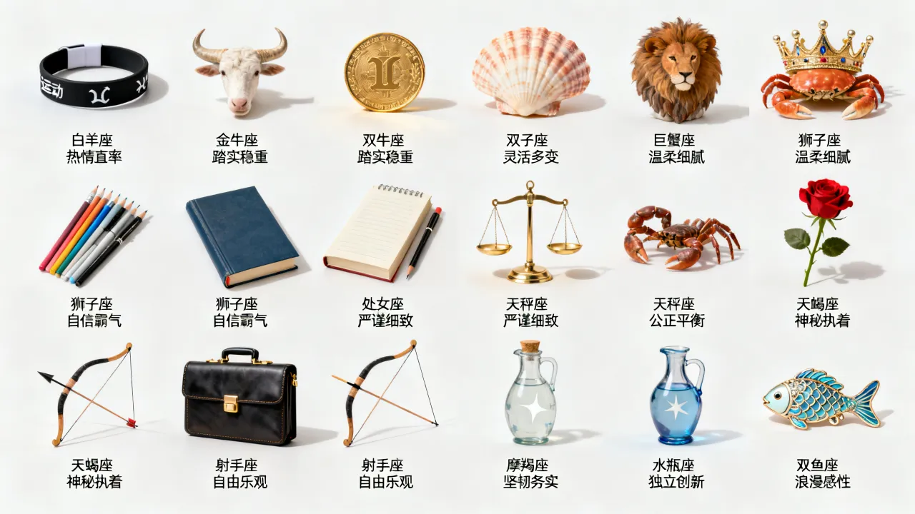 十二星座各有什么标签?星座性格标签有哪些? 十二星座各有什么标签?星座性格标签有哪些?