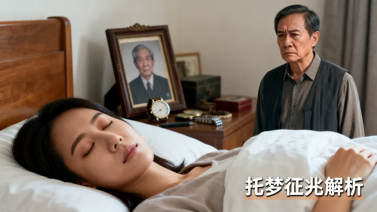 梦见去世的父亲生气预示什么，死人托梦发火有何征兆