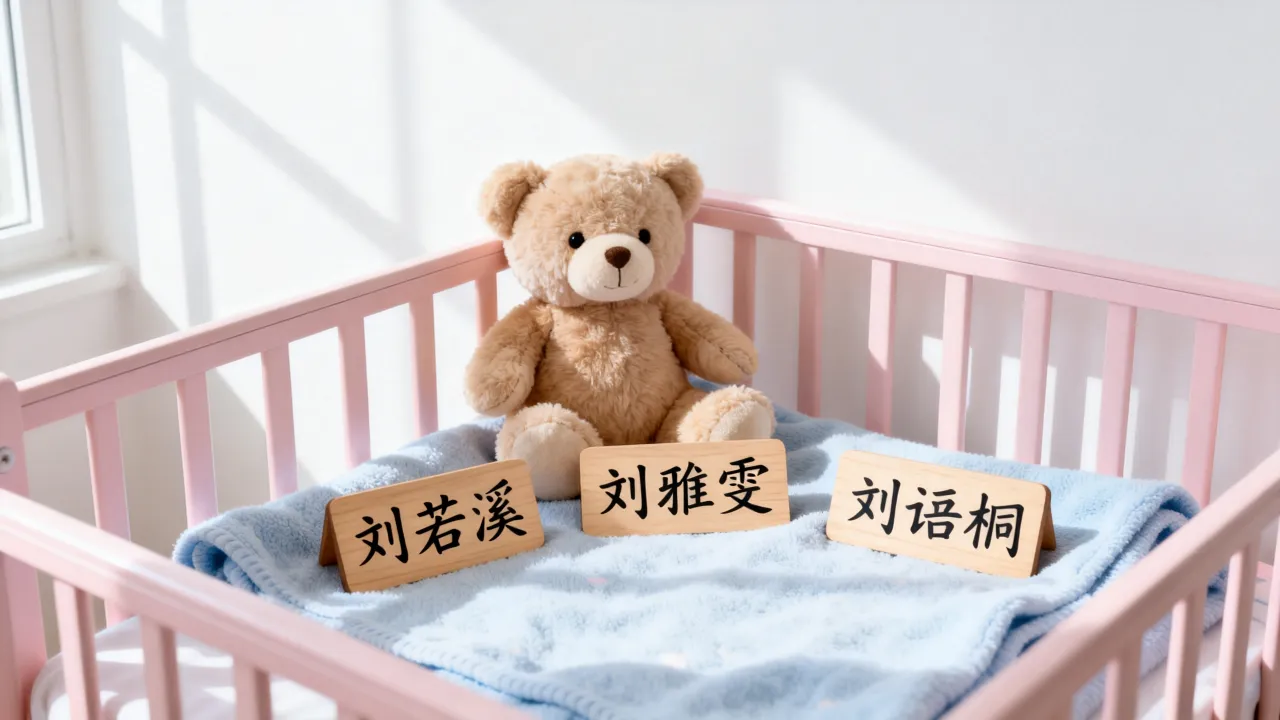 刘姓女宝宝怎么起名好听，刘姓女孩取名字大全2025
