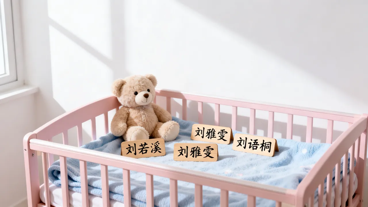 刘姓女宝宝怎么起名好听，刘姓女孩取名字大全2025