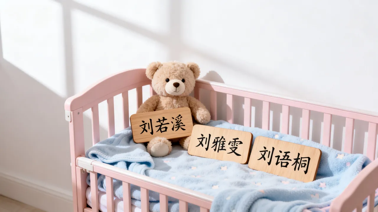 刘姓女宝宝怎么起名好听，刘姓女孩取名字大全2025