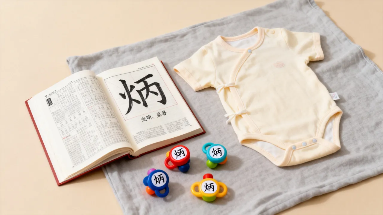 宝宝起名炳是什么意思?炳字取名有什么寓意和好处? 宝宝起名炳是什么意思?炳字取名有什么寓意和好处?