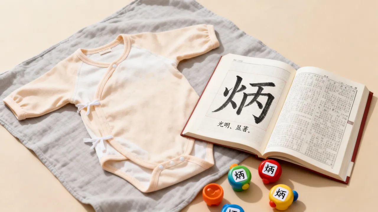 宝宝起名炳是什么意思?炳字取名有什么寓意和好处? 宝宝起名炳是什么意思?炳字取名有什么寓意和好处?
