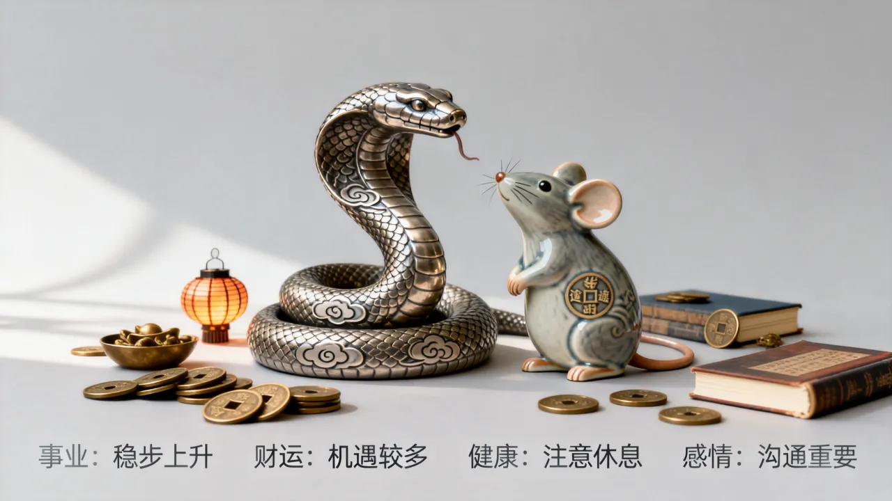 属蛇人鼠年运势如何?2026属蛇属鼠详细运势分析,会怎样? 属蛇人鼠年运势如何?2026属蛇属鼠详细运势分析,会怎样?