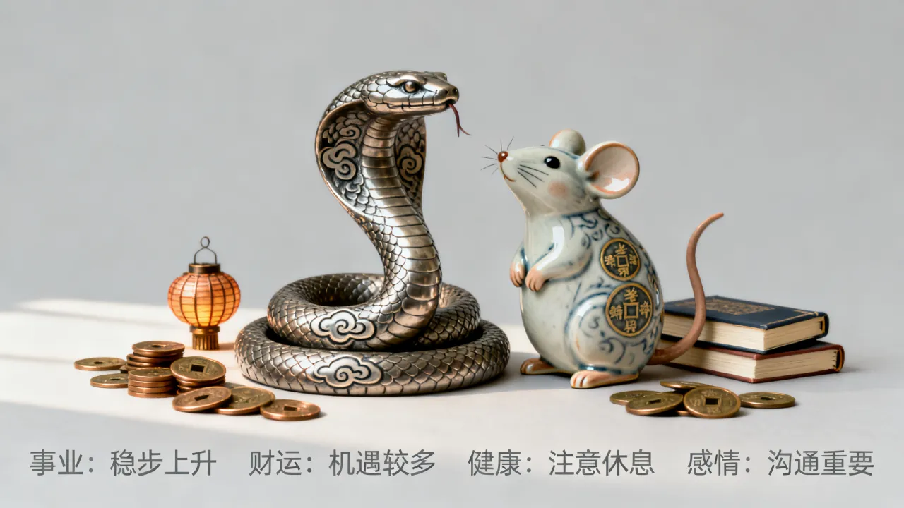 属蛇人鼠年运势如何?2026属蛇属鼠详细运势分析,会怎样? 属蛇人鼠年运势如何?2026属蛇属鼠详细运势分析,会怎样?