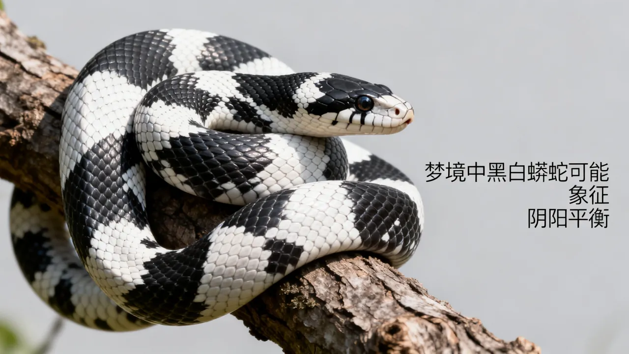 梦到了黑白蟒蛇是咋回事,梦见黑白蟒蛇是什么预兆 梦到了黑白蟒蛇是咋回事,梦见黑白蟒蛇是什么预兆