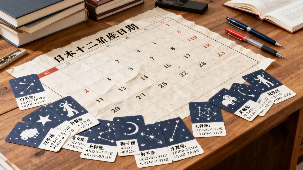 十二星座日本怎么算,日本十二星座日期怎么查? 十二星座日本怎么算,日本十二星座日期怎么查?
