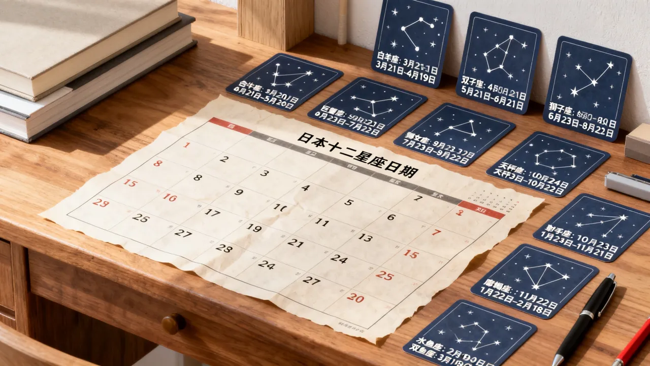 十二星座日本怎么算,日本十二星座日期怎么查? 十二星座日本怎么算,日本十二星座日期怎么查?