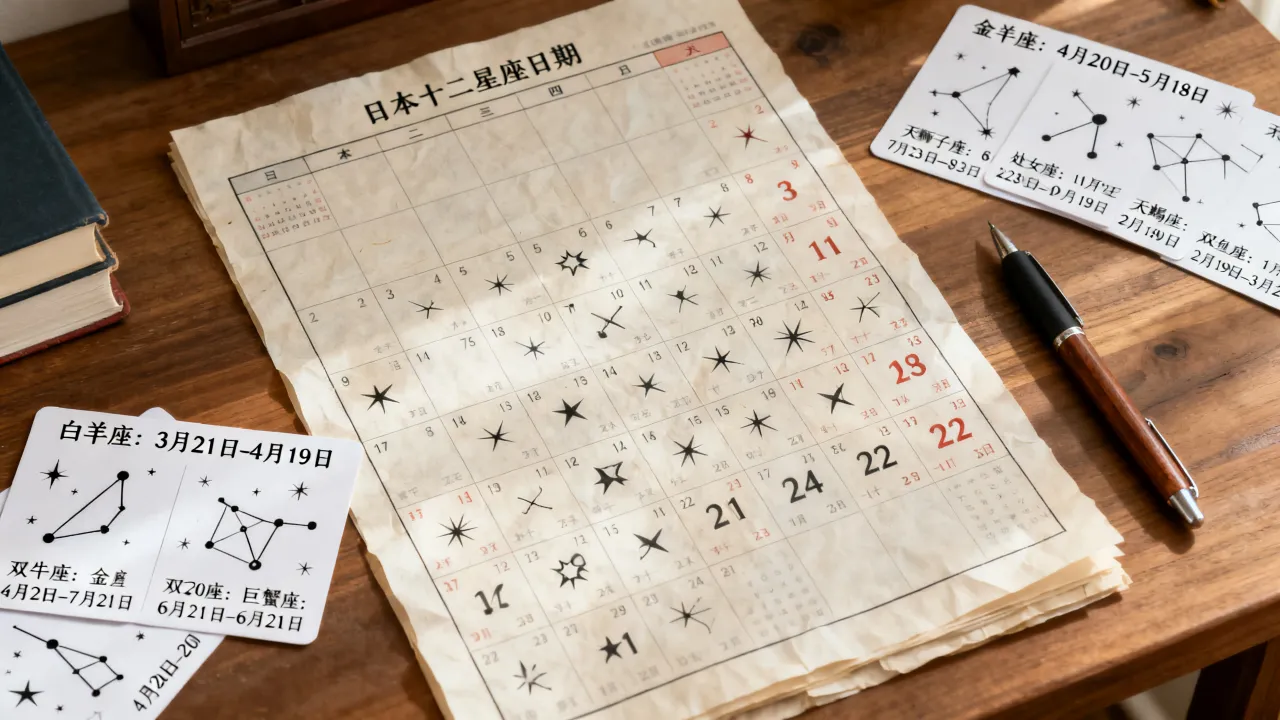 十二星座日本怎么算,日本十二星座日期怎么查? 十二星座日本怎么算,日本十二星座日期怎么查?