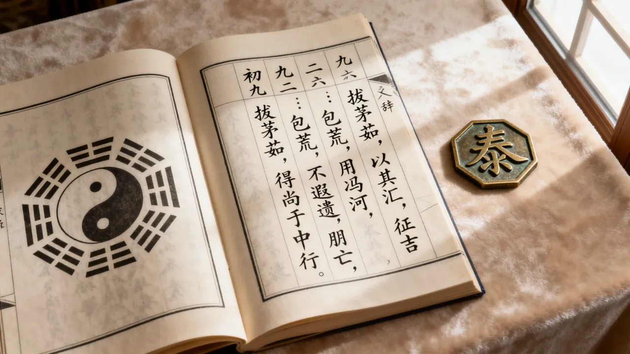 泰卦怎么分吉凶，泰卦六爻吉凶怎么看才准呢