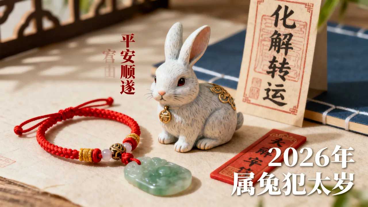 2026年属兔犯太岁运势怎么样,属兔犯太岁如何化解转运? 2026年属兔犯太岁运势怎么样,属兔犯太岁如何化解转运?