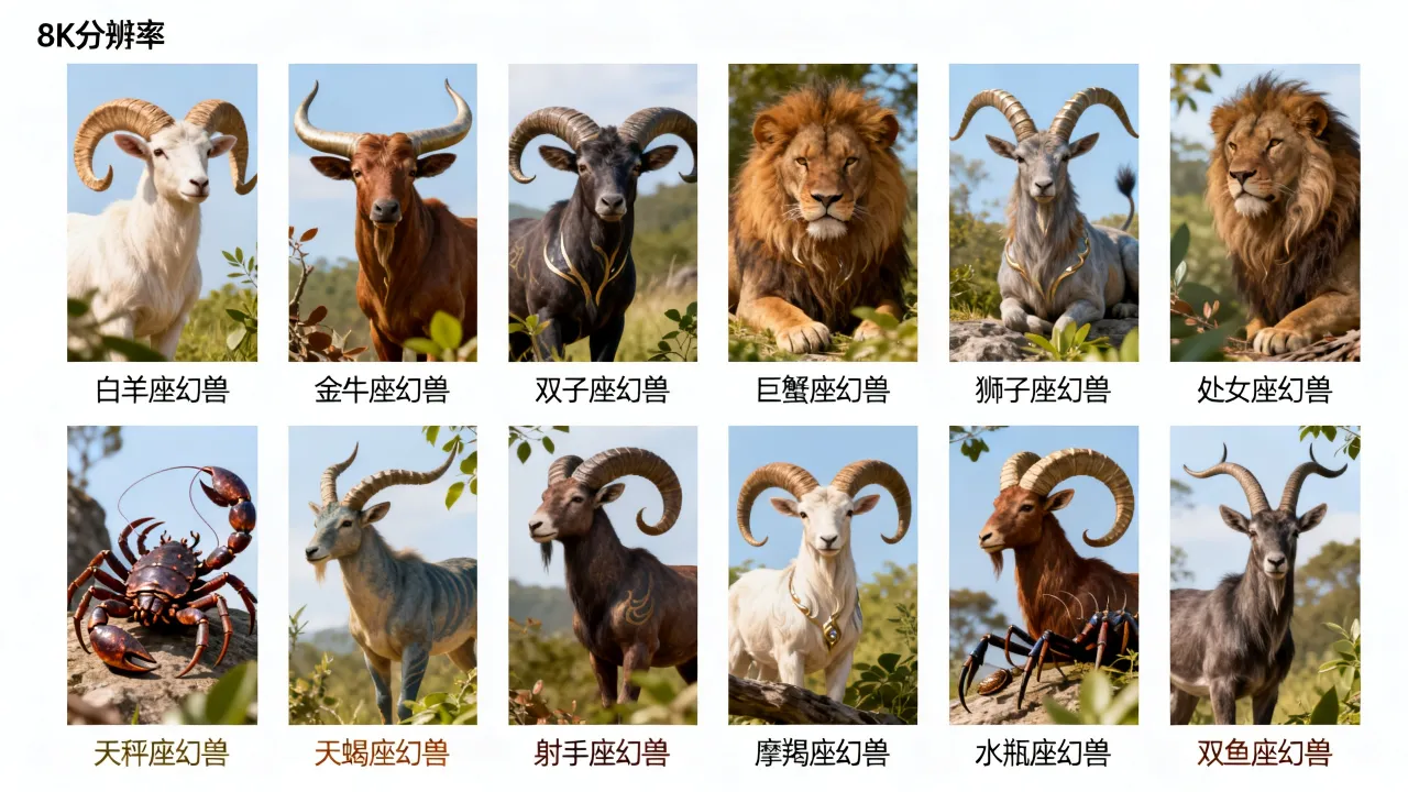 十二星座幻兽是什么?十二星座幻兽分别有哪些及排名大全 十二星座幻兽是什么?十二星座幻兽分别有哪些及排名大全