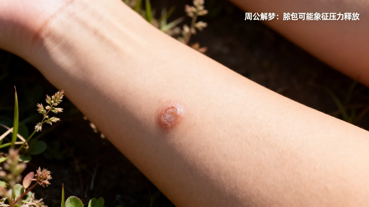 梦见身上有脓包预示什么,周公解梦身上长脓包好不好? 梦见身上有脓包预示什么,周公解梦身上长脓包好不好?