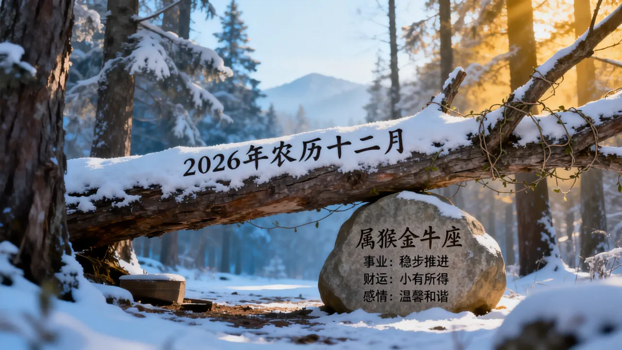 属猴金牛座2026年农历十二月运势如何?逐月运势走向怎样? 属猴金牛座2026年农历十二月运势如何?逐月运势走向怎样?