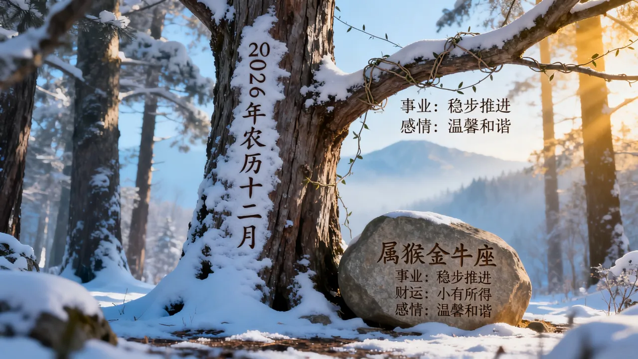 属猴金牛座2026年农历十二月运势如何?逐月运势走向怎样? 属猴金牛座2026年农历十二月运势如何?逐月运势走向怎样?