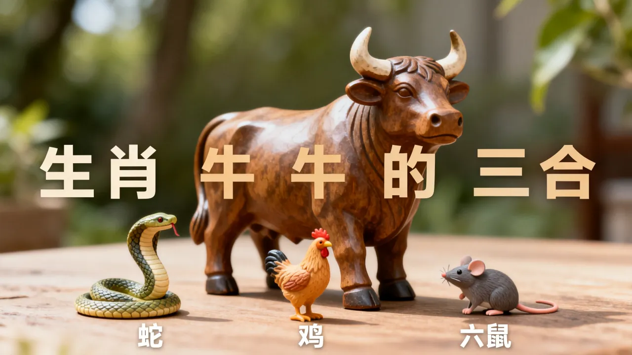 生肖牛的三合是什么？三合和六个合生肖分别指哪几个？