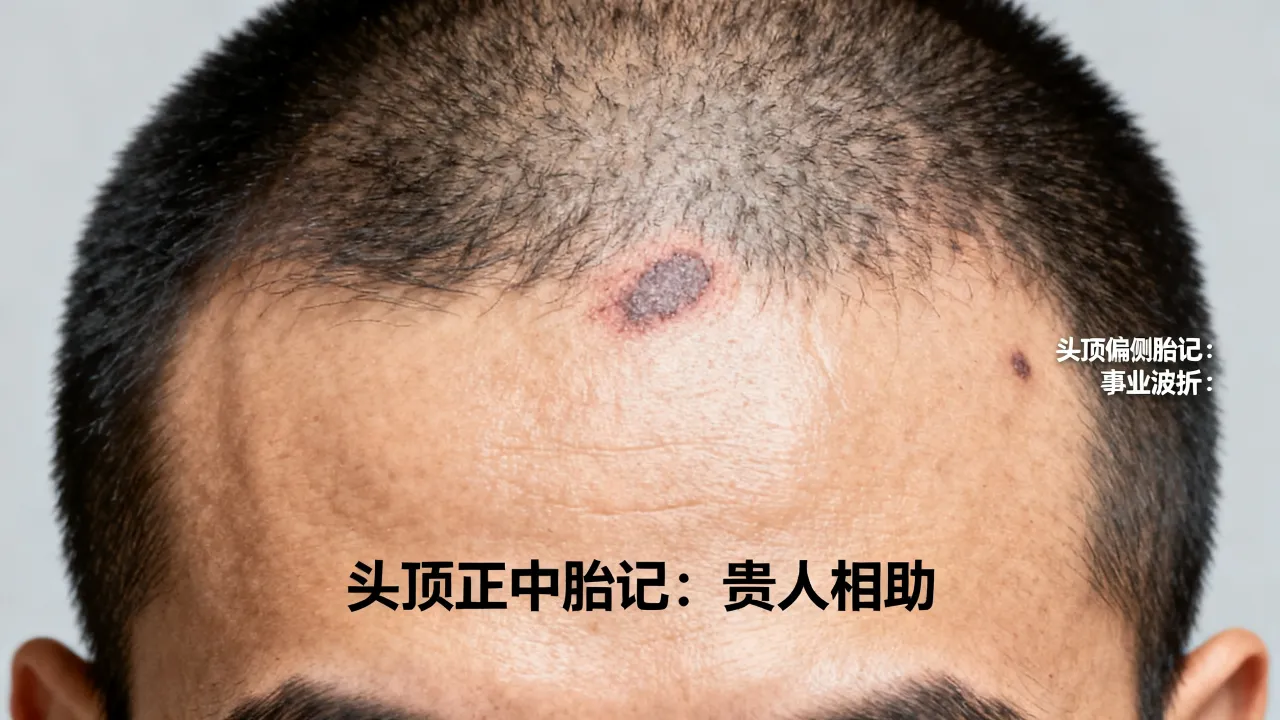 头顶胎记命运图解准不准,头顶胎记代表什么命运吉凶? 头顶胎记命运图解准不准,头顶胎记代表什么命运吉凶?