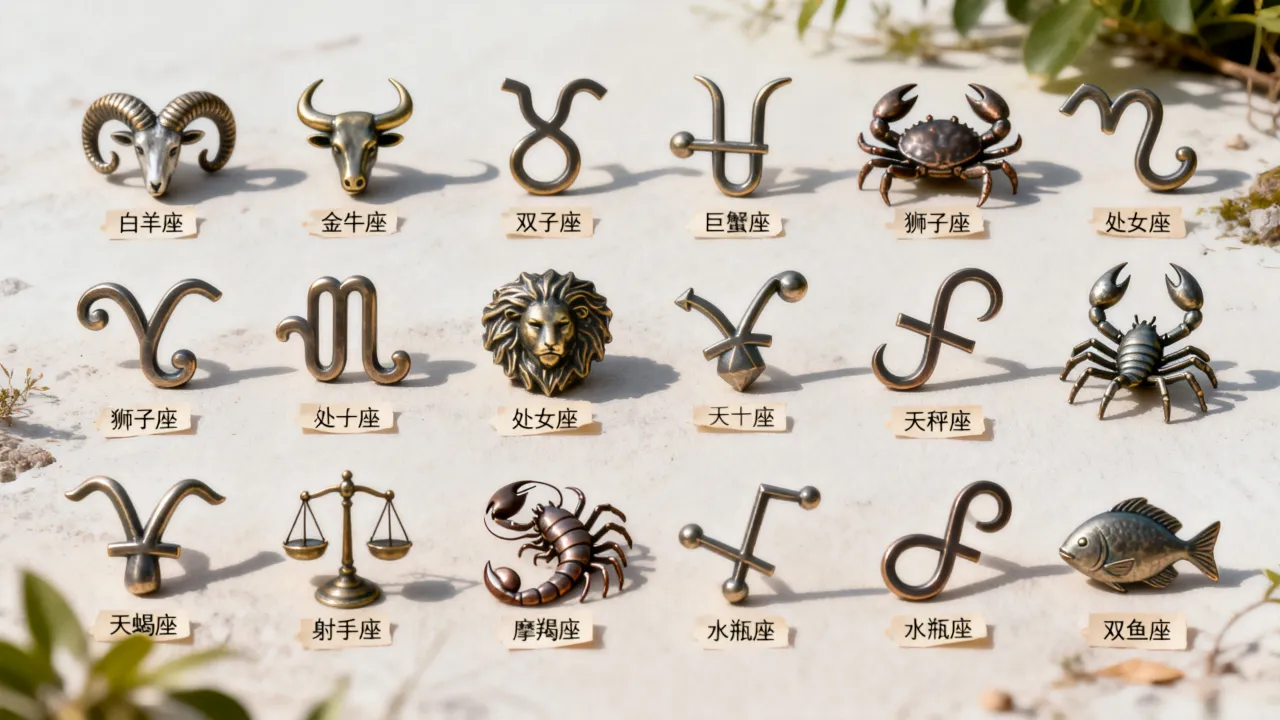 十二星座有多少个星座？十二星座分别是什么星座？