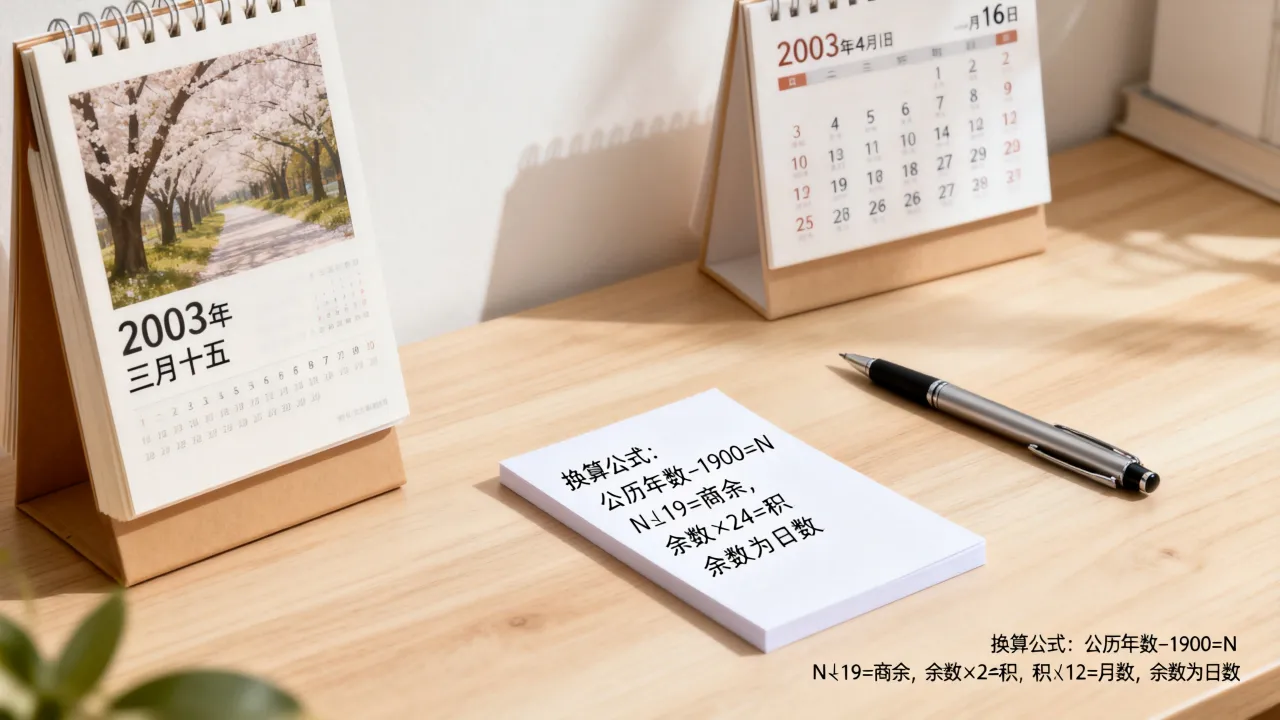 2003年阴历怎么算,农历日期换算公历的简便方法? 2003年阴历怎么算,农历日期换算公历的简便方法?