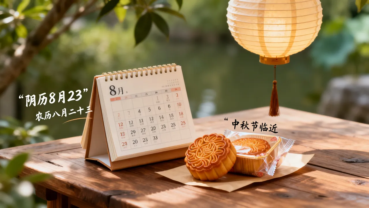 阴历8月23是几月几号？农历八月二十三是什么日子