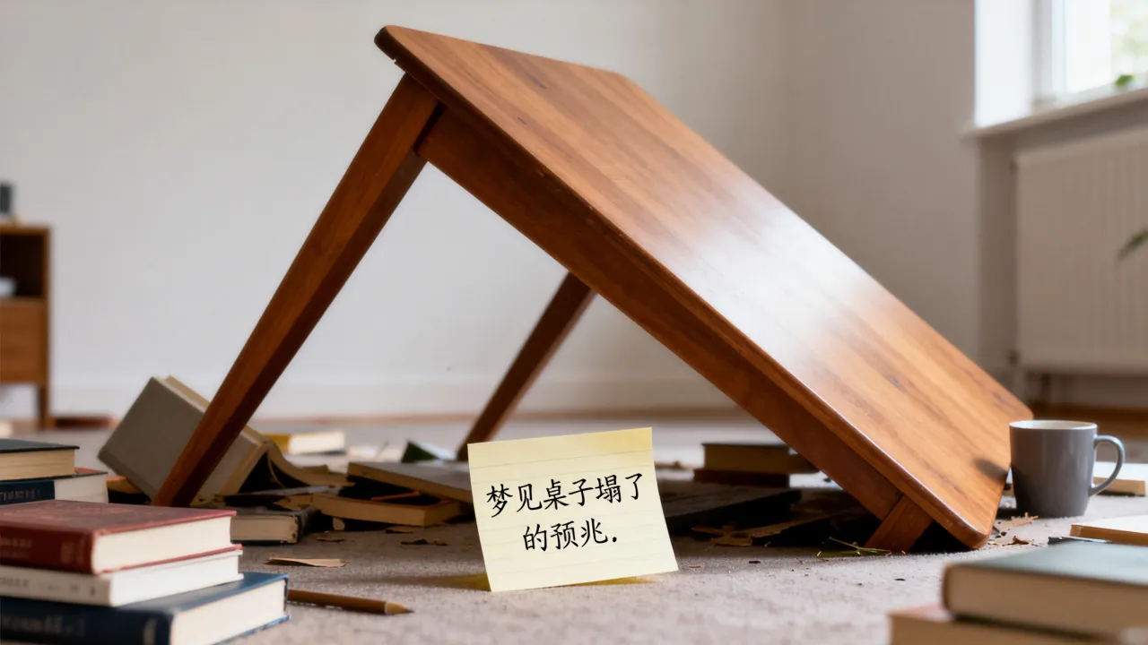 梦见桌子塌了是什么意思,有什么预兆 梦见桌子塌了是什么意思,有什么预兆