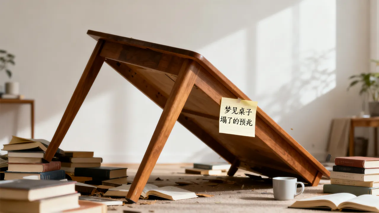 梦见桌子塌了是什么意思,有什么预兆 梦见桌子塌了是什么意思,有什么预兆