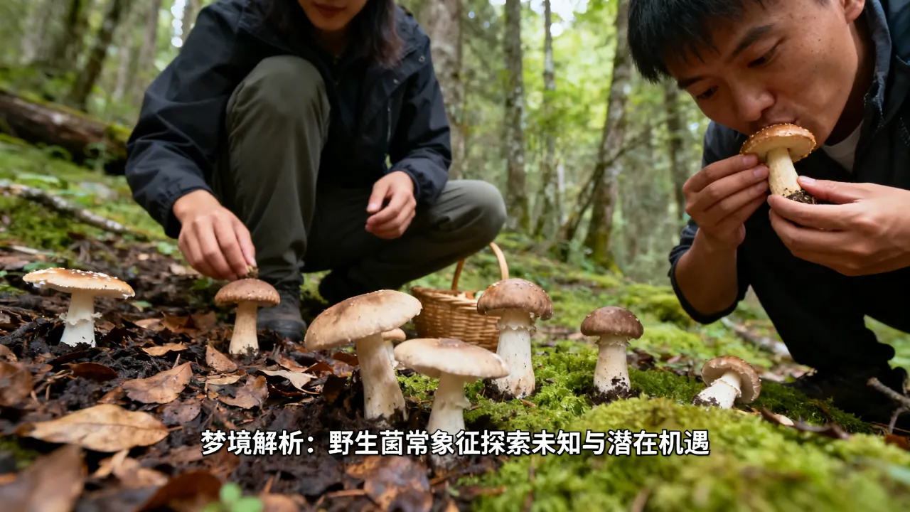 梦见吃野生菌代表什么,梦见采摘食用野生菌是什么征兆? 梦见吃野生菌代表什么,梦见采摘食用野生菌是什么征兆?