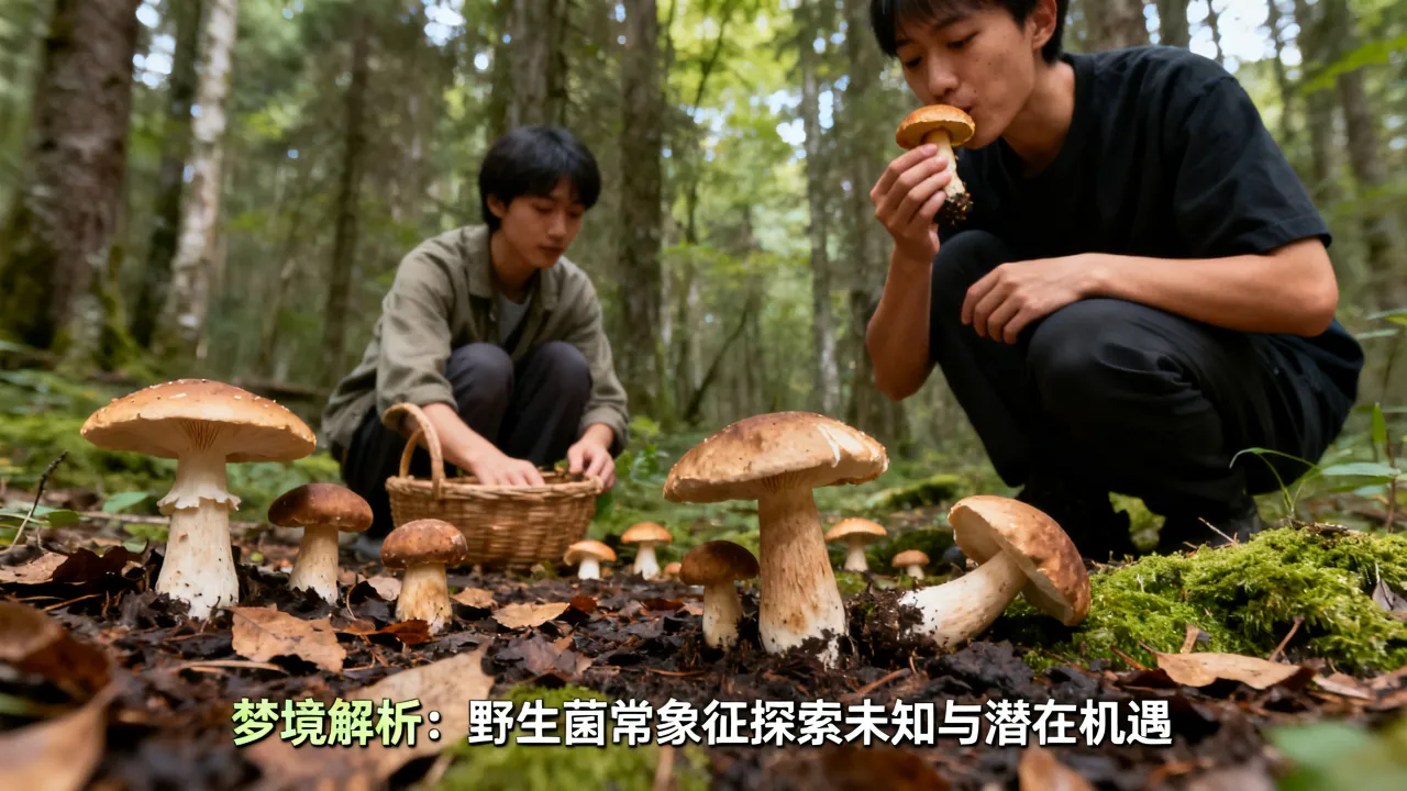 梦见吃野生菌代表什么,梦见采摘食用野生菌是什么征兆? 梦见吃野生菌代表什么,梦见采摘食用野生菌是什么征兆?