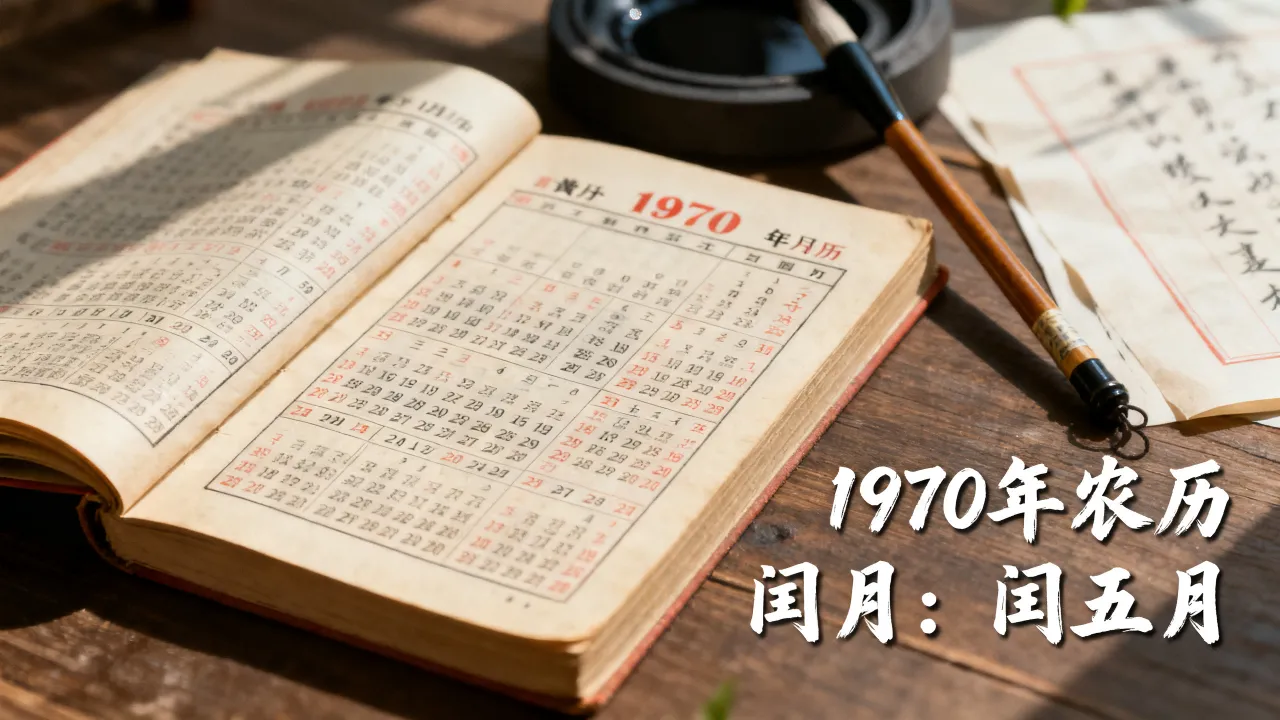 70年阴历闰月吗,1970年农历闰月是哪一个月? 70年阴历闰月吗,1970年农历闰月是哪一个月?