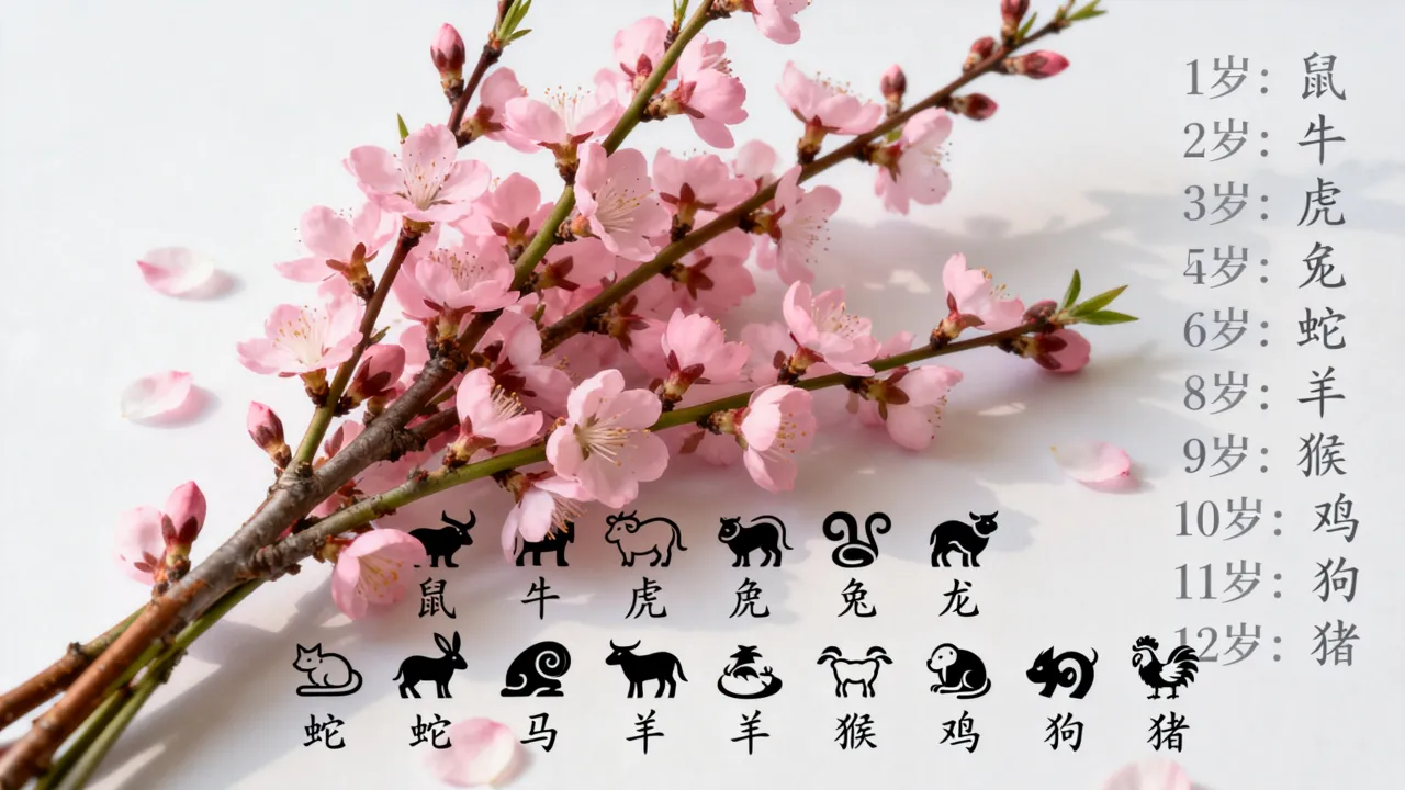 桃花代表哪个生肖,十二生肖岁数表对照大全? 桃花代表哪个生肖,十二生肖岁数表对照大全?