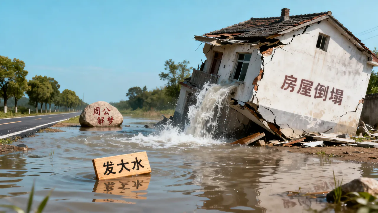 梦到发大水房屋倒塌是什么预兆,周公解梦有何寓意? 梦到发大水房屋倒塌是什么预兆,周公解梦有何寓意?