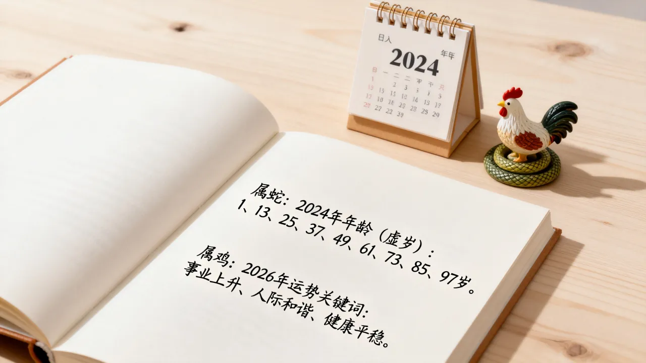 属蛇的今年多大岁数,属鸡的人2026年运势如何 属蛇的今年多大岁数,属鸡的人2026年运势如何
