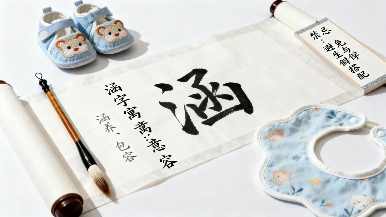 女宝宝起名涵字怎么样，涵字在女孩名字中寓意和禁忌有哪些？