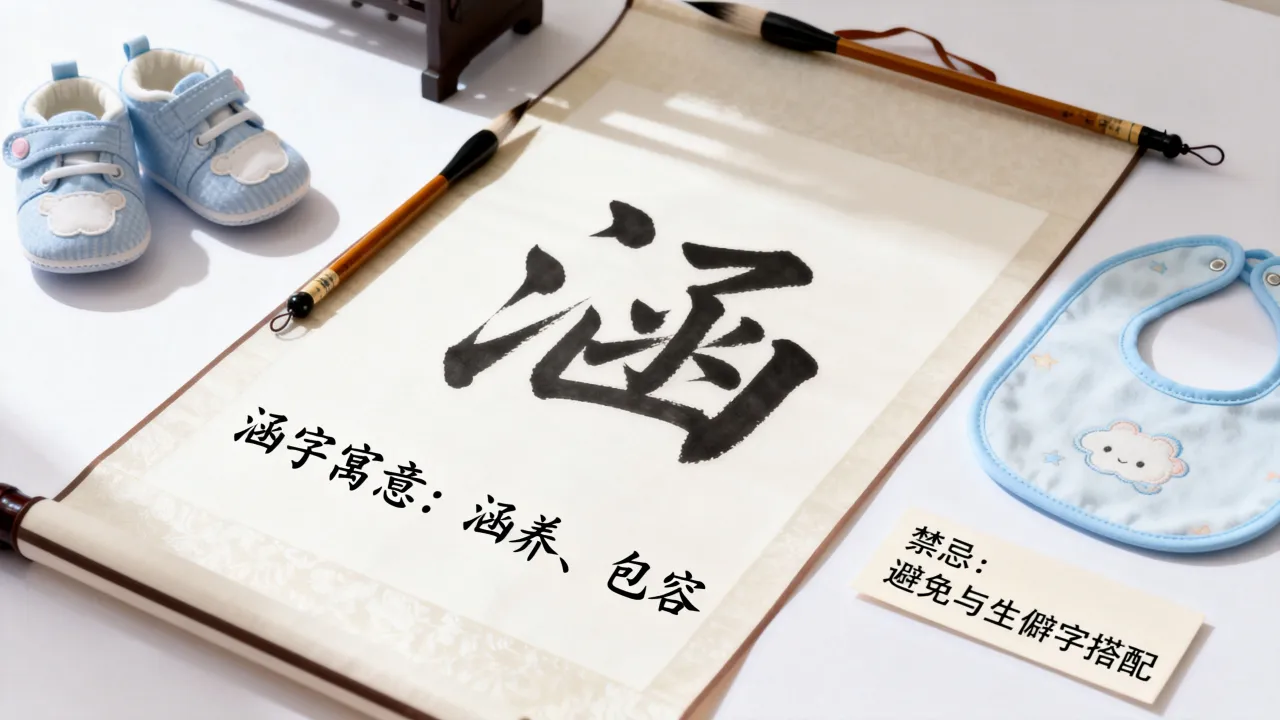 女宝宝起名涵字怎么样，涵字在女孩名字中寓意和禁忌有哪些？