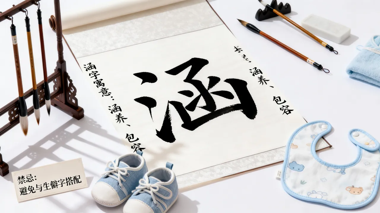 女宝宝起名涵字怎么样，涵字在女孩名字中寓意和禁忌有哪些？