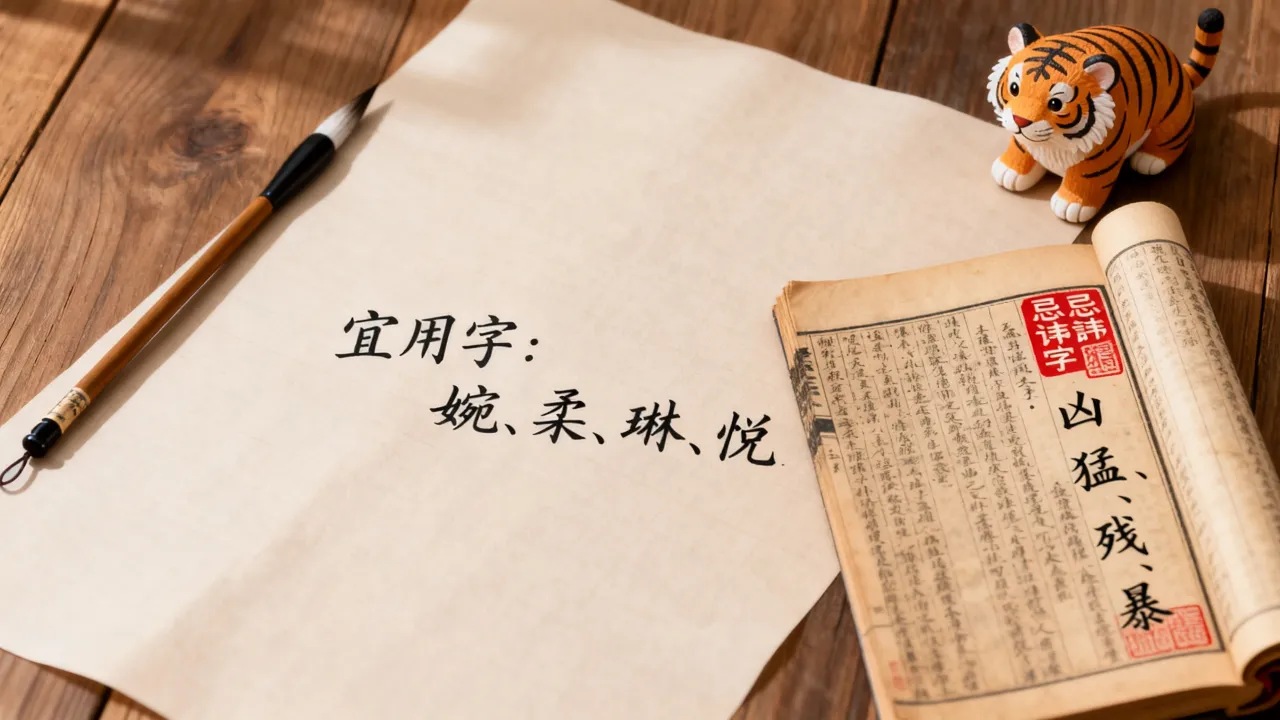 女虎宝宝怎么起名，属虎女宝宝起名宜用字和忌讳字有哪些