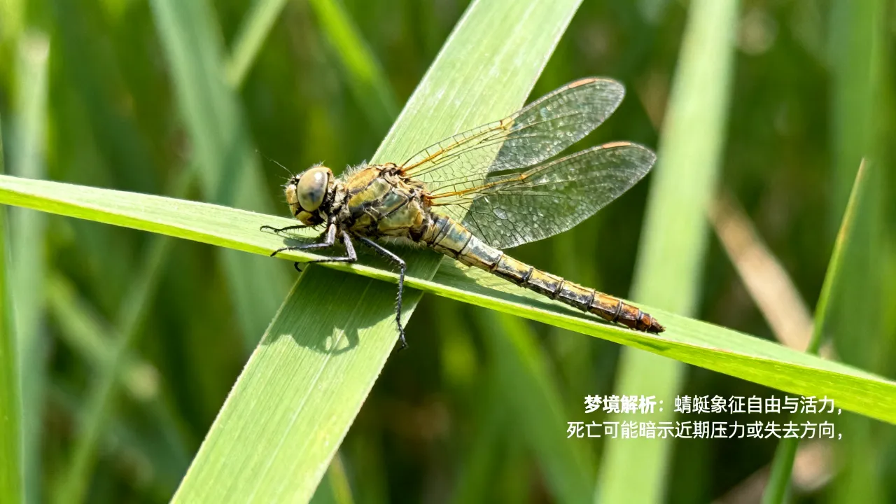 梦到蜻蜓死了有什么含义，梦见蜻蜓死了是什么预兆