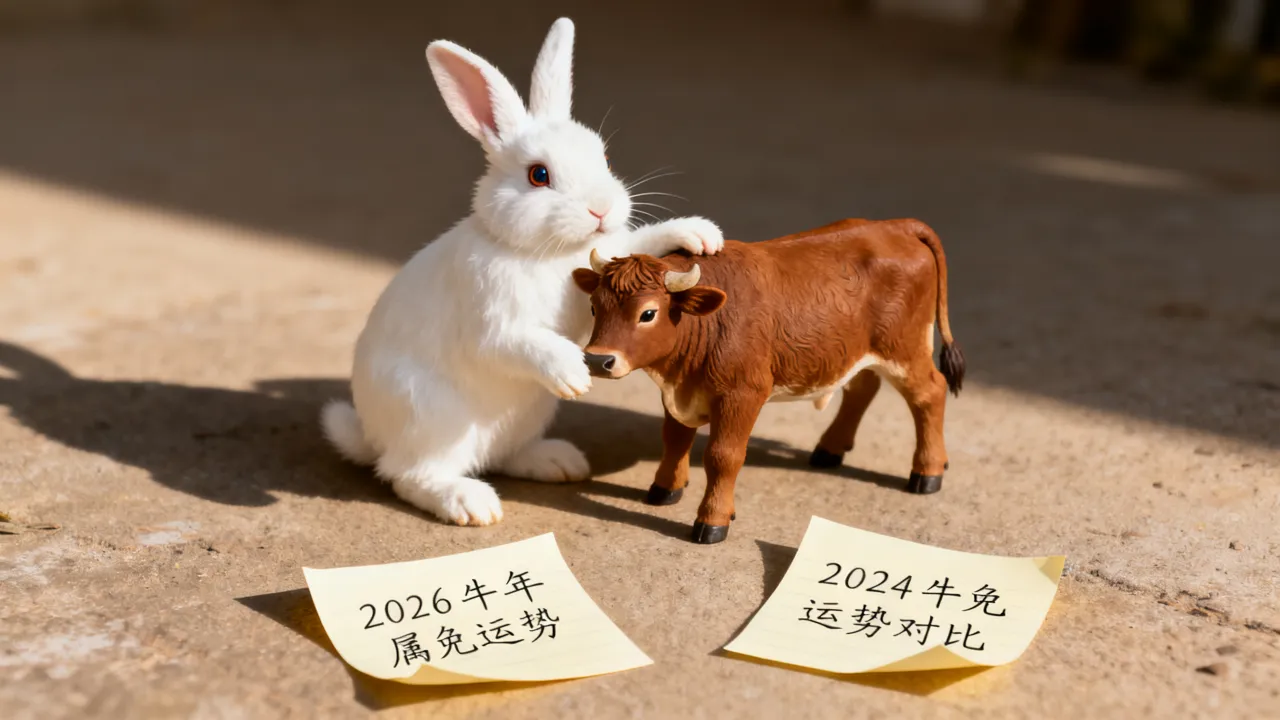 牛年属兔2026年运势怎么样？牛兔2024年运势对比如何