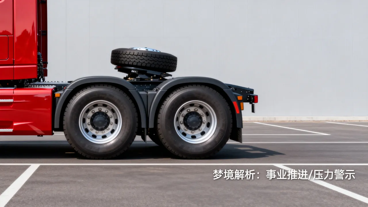 梦到牵引车代表什么，梦见牵引车有何预兆吉凶解析