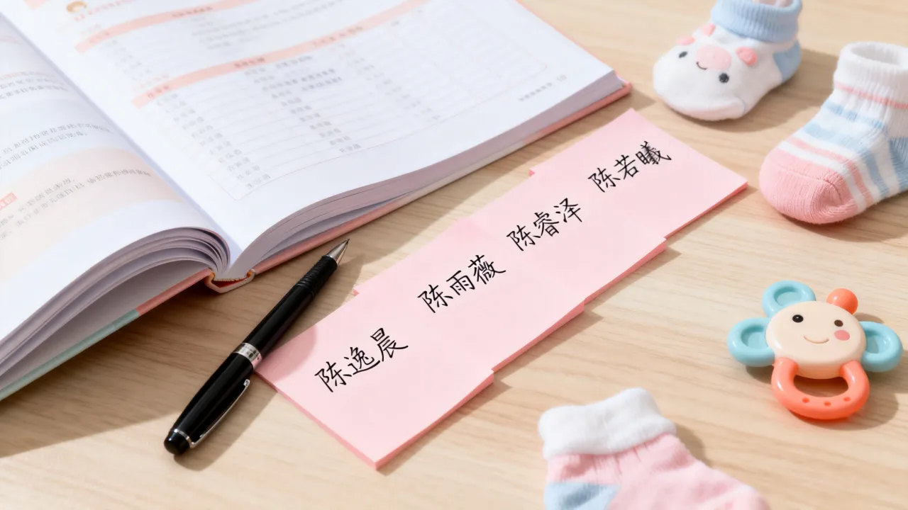 姓陈怎么给宝宝起名字?2025年好听寓意好的名字怎么选 姓陈怎么给宝宝起名字?2025年好听寓意好的名字怎么选