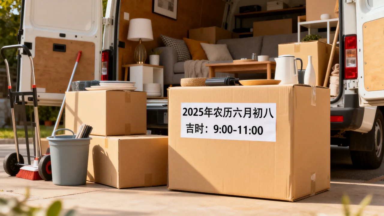 阴历6月搬家吉日有哪些?2025年农历六月哪天宜乔迁? 阴历6月搬家吉日有哪些?2025年农历六月哪天宜乔迁?