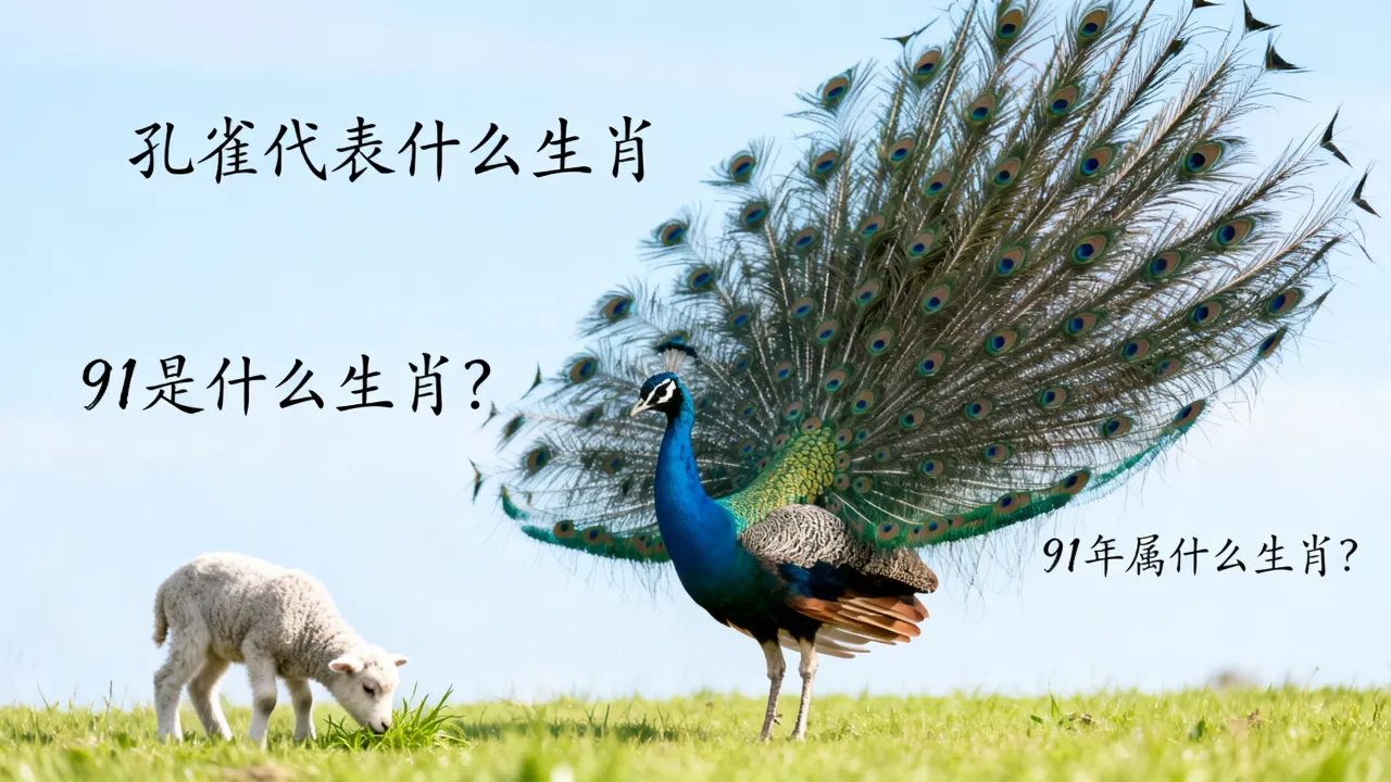 孔雀代表什么生肖，91是什么生肖？91年属什么生肖？
