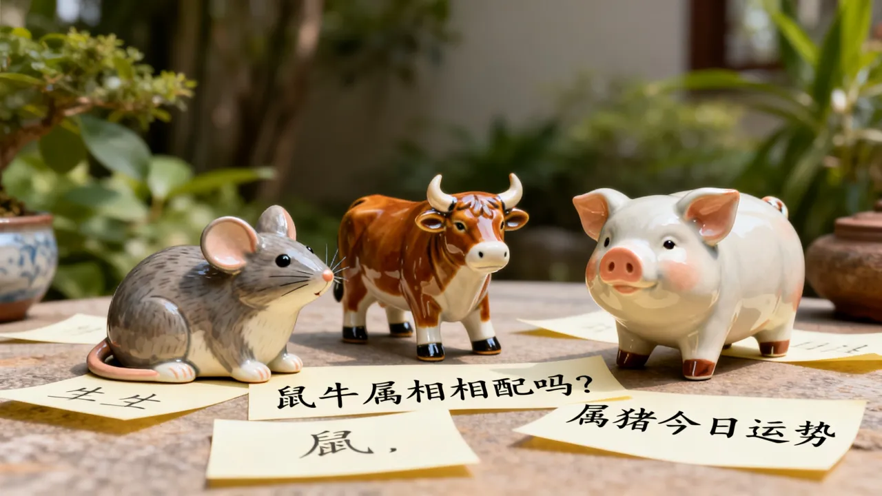 老鼠和牛的属相相配吗,属猪今天的运势如何呢 老鼠和牛的属相相配吗,属猪今天的运势如何呢