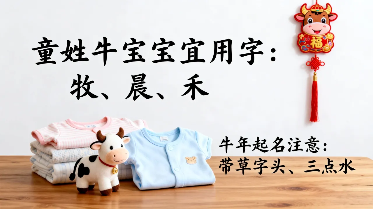 姓童给牛宝宝怎么起名?童姓牛宝宝取名大全,牛年宜用字有哪些 姓童给牛宝宝怎么起名?童姓牛宝宝取名大全,牛年宜用字有哪些