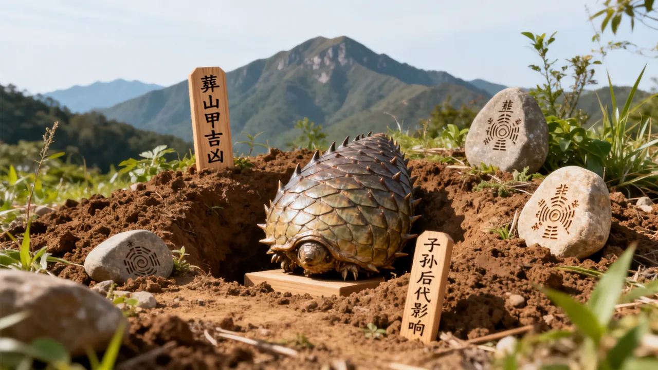葬山甲吉凶怎么算，葬山甲风水对子孙后代有什么影响